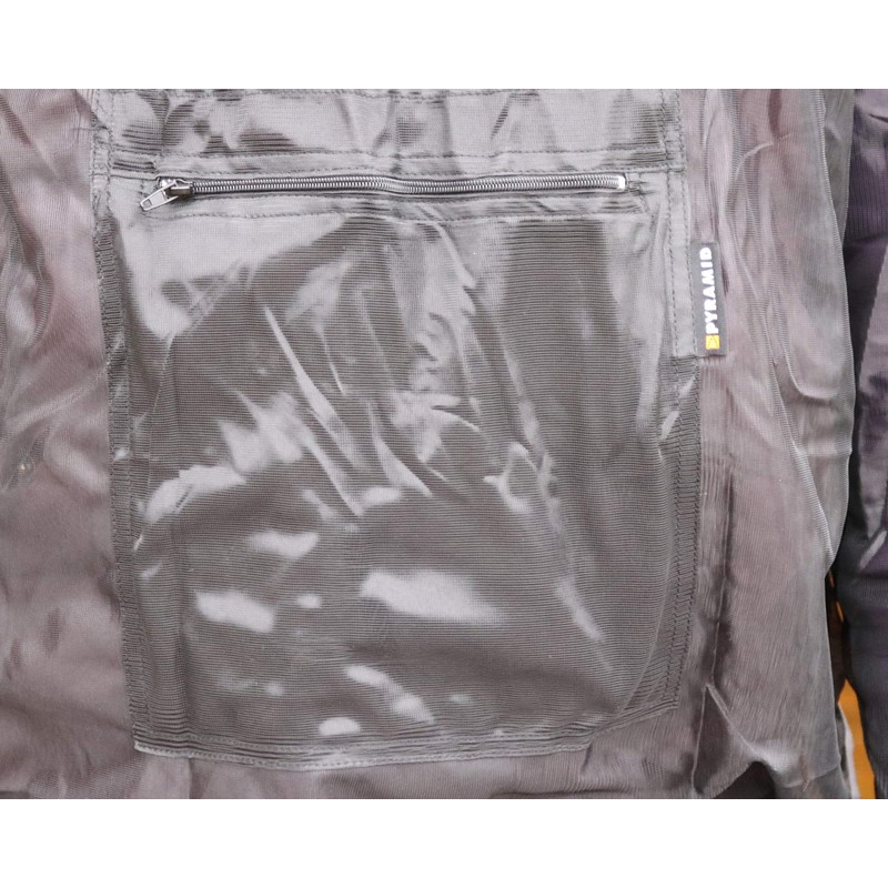 Pyramid Premium Midge Jacket for Midge/Mosquito in Green. Size -