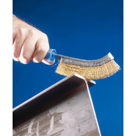 PFERD PFERD Handbrste gebogen HBG | 1reihig Stahl-Draht-? 0,30 | 43698001 C fr schwer zug?nglichen Stellen