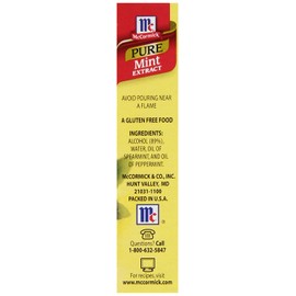 McCormick Pure Mint Extract, 1 oz.