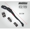 Pata Parador Bicicleta Ajustable Aluminio Reforzado R24-r29