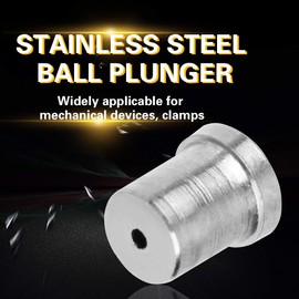 Spring Ball Plunger, 20Pcs 304 Stainless Steel Ball Plunger Threaded Spring Loaded Ball Detent Ball Spring Plunger Accessories Set Tool Kit(φ 3 * 4)