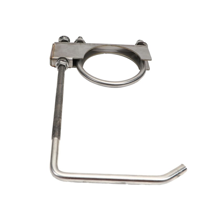 2 Pcs 4" Exhaust Clamp with Hanger,Heavy Duty Exhaust Hanger