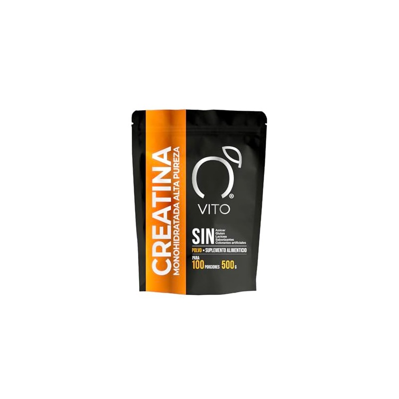 VITO - Creatina Monohidratada Alta Pureza - 500 g -