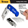 Titan Tools 11018 Folding Pocket Utility Knife