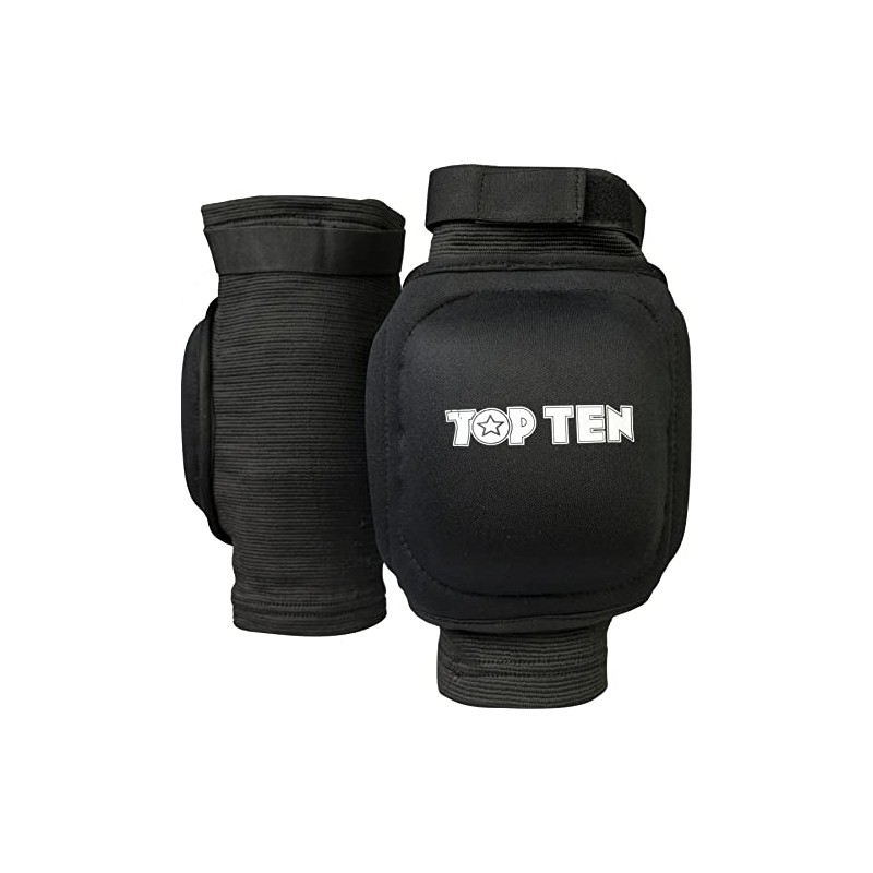 TOP TEN Bump Knee & Elbow Protection - Black, Size