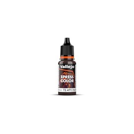 Vallejo - Xpress Color | Tanned Skin 18 ml. (0.6 fl.oz.) | Speedy Application and Drying | Vibrant and Saturated Tones | Allows Colors to Flow Easily over the Miniature Surface