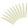 KADS 10Pcs Nail File Chinese Style Washable Professional Nail Files