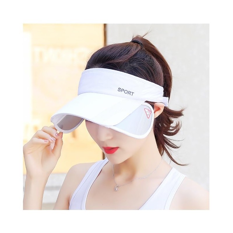 LAC NA Women's Sun Visor, Sun Shade, Adjustable Brim, Extendable,