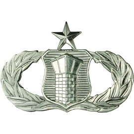 Air Force Air Traffic Controller No Shine Full Size Badge (Senior)