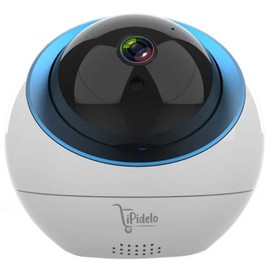 iPidelo - Camara De Seguridad IP Mini PTZ WiFi 1080P HD,con Sensor De Movimiento, Visión Nocturna, Audio Bidireccional