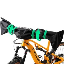 High Quality Universal Bike Trailer Cover Single and Double Seats | Oxford Fabric Material is Tear Resistant, UV Resistant, Rainproof and Breathable | Suitable for Folding Garage