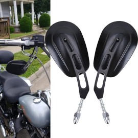 TWOM Left & Right Rearview Mirrors For Harley Street 500 750 XG500 XG750 Sportster XL