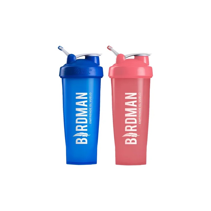 Birdman Kit 2 Vasos Shaker Para Proteína 600ml Bpa Free