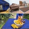 STARPYNG-5 Mil Brown/Blue 16x20 Feet Tarp-LightDuty Waterproof Tarpaulin-Waterproof, UV Resistant,