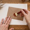 LALAFINA Vintage Wax Seal Stamp Set for Envelopes Invitations Letters