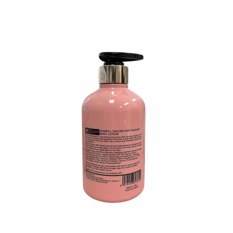 Shawill Sakura Niacinamide Body Lotion – 500ml