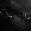 Tukellen for Dodge Key Fob Cover Genuine Leather Key Case