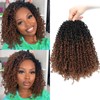 Aksice 8 Inch Yanky Twist Crochet Hair for Black Women