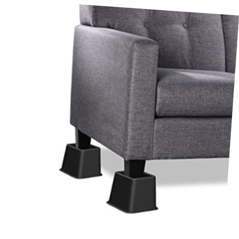 iplusmile 4pcs Furniture Risers Bed Leg Pads for Sofa Chair