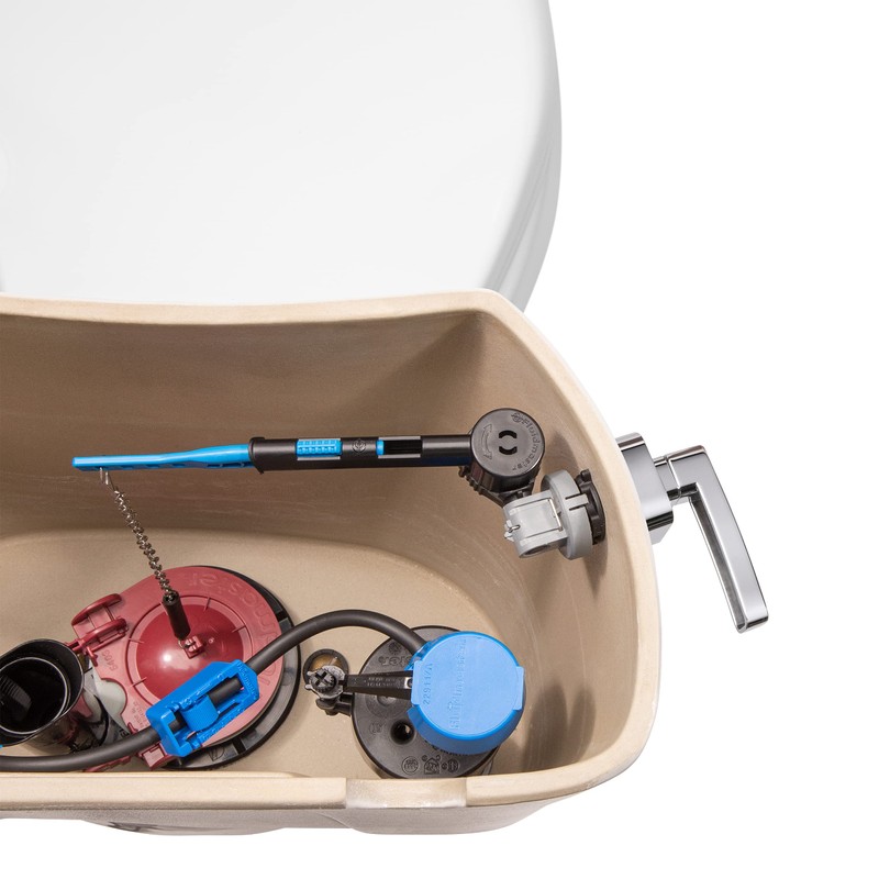 Fluidmaster 697 Universal Premium Toilet Tank Lever In Chrome, Contemporary