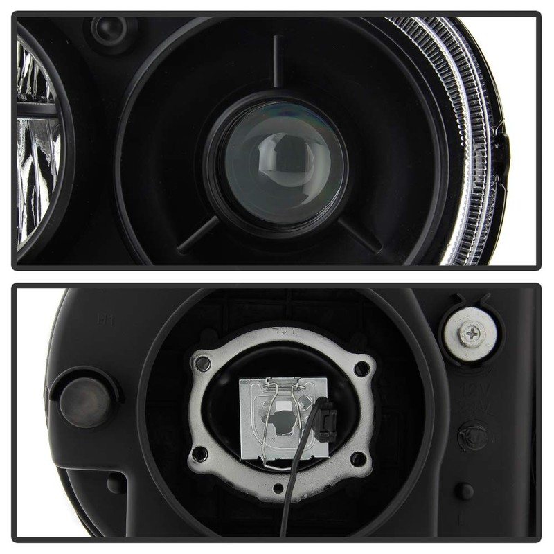 ACANII - For 2005-2010 Chrysler 300C 300-C Projector Black Headlights
