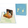 ETA 3D Travel Pop Up Card, Congratulate with Happy Birthday,