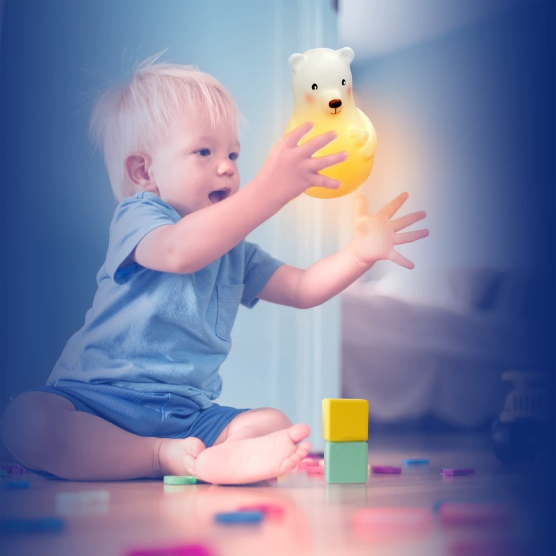 Pabobo By Angelcare Lumicolour Bear Night Light