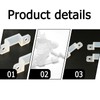 Generic 100 Set Led Strip Light Mounting Brackets, Led Waterproof
