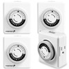 Fosmon Light Timers for Electrical Outlet Timer, 24 Hour Plug-in