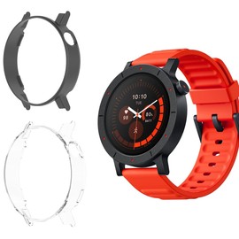 For CMF by Nothing Watch 3 Pro Case Cover [JYJIEJIEJIE] PC Material Scratch Resistant Durable Easy Installation Shock Absorption Accessories Compatible CMF by Nothing Watch 3 Pro Protective Case