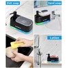 LINZOM Hand and Dish Soap Dispenser Set for Kitchen Dual