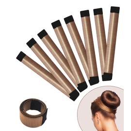 Women's Hair Bun Maker Tool - French Twist Hair Fold Wrap Snap Hair Accessories - Ballet Bun for Women and Kids