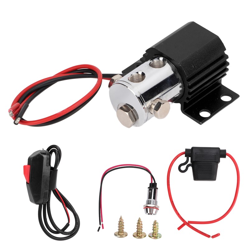 Universal Front Brake Line Lock Kit Electric Roll Control Solenoid