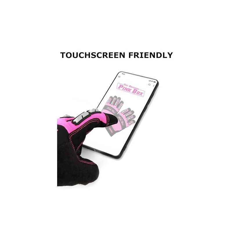 The Original Pink Box Multi-Purpose Work Gloves, Pink