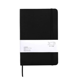 Rouge Cuaderno Grueso Escribir Sketchbook Bullet Journal 360 Páginas Cosido Hecho Mano Rayas Negro