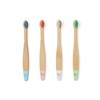 Wild & Stone Organic Baby Bamboo Toothbrushes | 4 Pack