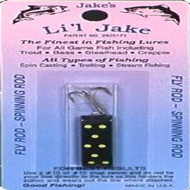 Jake'S Lures Li'L Jake 1/6Oz Gold Red Fishing Equipment