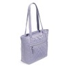 Vera Bradley Women's Performance Twill Small Tote Bag, Lavender Sky,