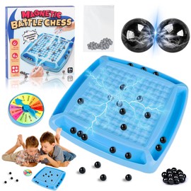 Magnetic Chess Game, Magnetic Chess Board, Magnetic Table Game, Chess Board Game, Battle Chess with Magnetic, Magnetic Chess Game for Family Reunions and Travel