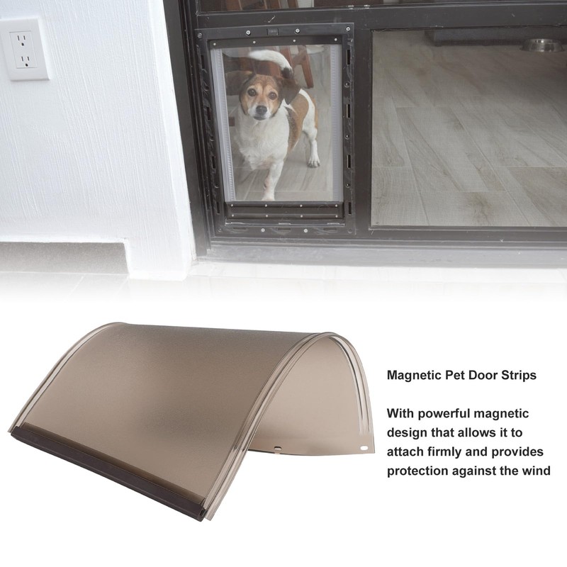 Pssopp Doggie Door Replacement Strips Plastic Strip,Dog Door Replacement Flaps