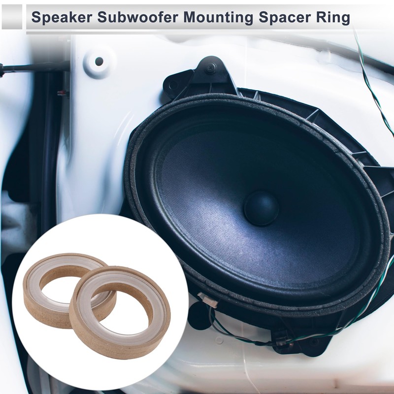 RATCHROLL 2 Set Universal Speaker Spacer Ring Tweeter Speaker Spacer