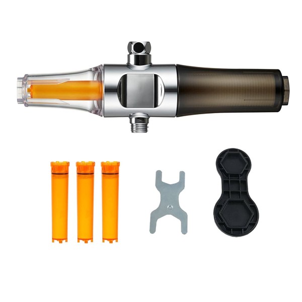 VitaPure Inline Shower Filter SUF-300VPX aka VPM-300 Removing Chlorine &