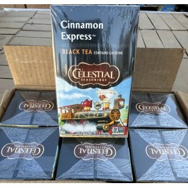 Celestial Seasonings Cinnamon Express Black Tea Pack of 6