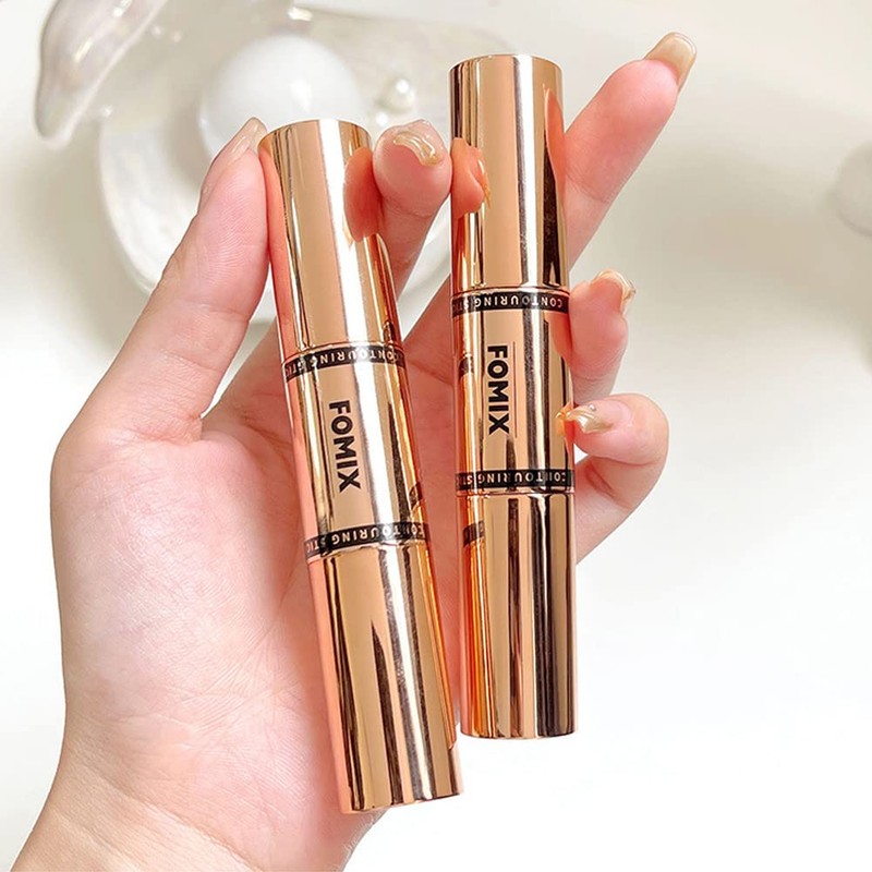 FOMIX Shading Highlight(02# Matte) 5gx2 Contouring Stick, Dual Ended Multifunction