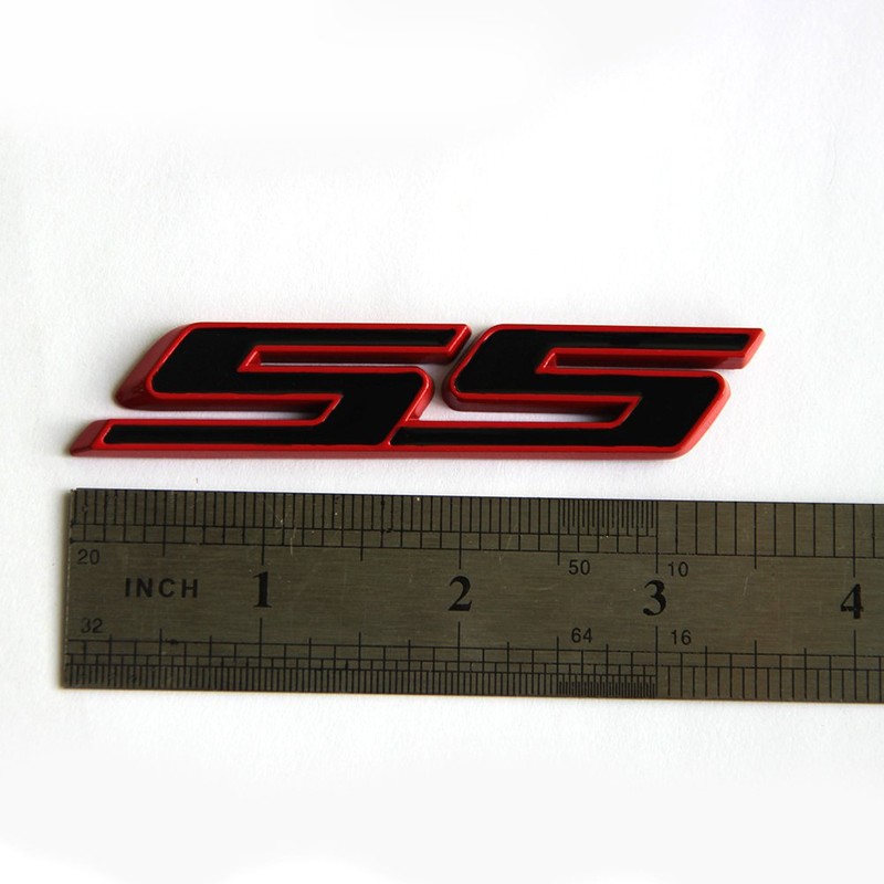Yoaoo 2Pack OEM Ss Emblem Badges 3D Logo Compatible with