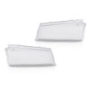 PIT66 Headlight Lens Cover Compatible with Chevy Silverado 2003-2007 Clear
