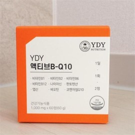 YDY Active BQ10 BQ10 Vitamin B group 8 types, 60 tablets (42332027) / YDY 액티브비큐텐 BQ10 비타민B군 8종 60정 (42332027)