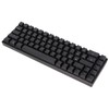 Wireless 2.4 G Mechanical Keyboard Black 68 Keys RGB Dynamic