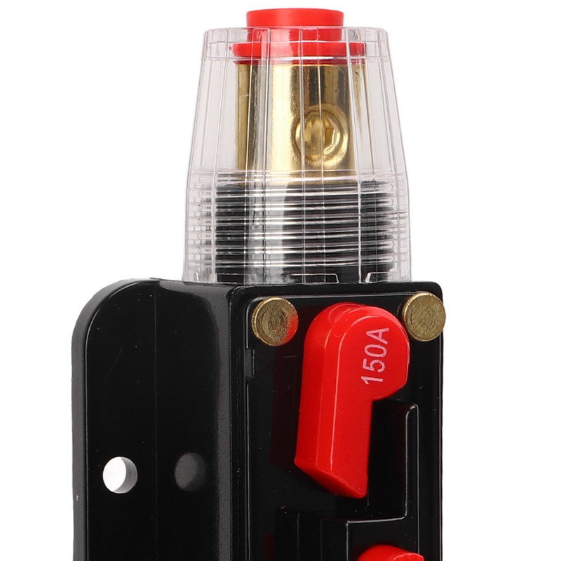 12‑24V Inline Circuit Breaker with Manual Reset Fuse Holder Battery
