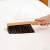 Dust Brush, 30cm Wooden Handle Soft Bristles Cleaning Brush for